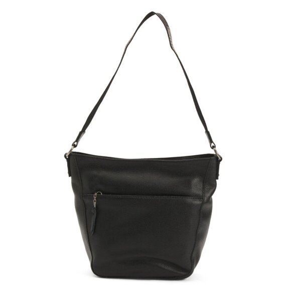 THE SAK Black Leather Lucia Hobo - Picture 1 of 2